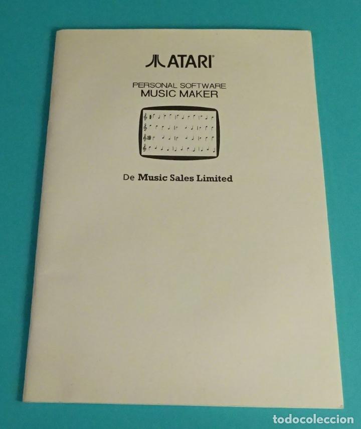 Libros de segunda mano: MUSIC MAKER. GU&Iacute;A DE REFERENCIA ATARI - Foto 1