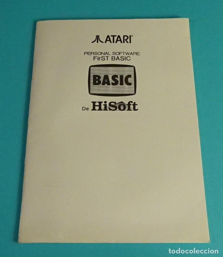 Libros de segunda mano: FIRST BASIC. GU&Iacute;A DE REFERENCIA ATARI - Foto 1