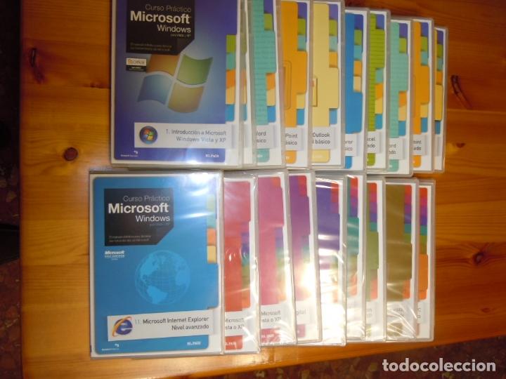 Libros de segunda mano: Curso Pr&aacute;ctico Microsoft Windows para Vista y XP Editado por El Pa&iacute;s en 20008 20 CDs - Foto 1