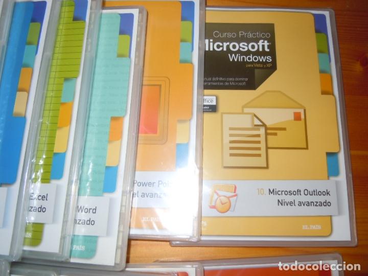 Libros de segunda mano: Curso Pr&aacute;ctico Microsoft Windows para Vista y XP Editado por El Pa&iacute;s en 20008 20 CDs - Foto 6