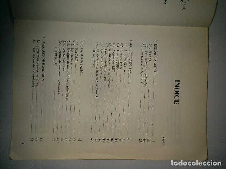 Libros de segunda mano: BASIC BASICO 1985 RICARDO AGUADO - MU&Ntilde;OZ Y OTROS  11&ordf; ED. - Foto 3