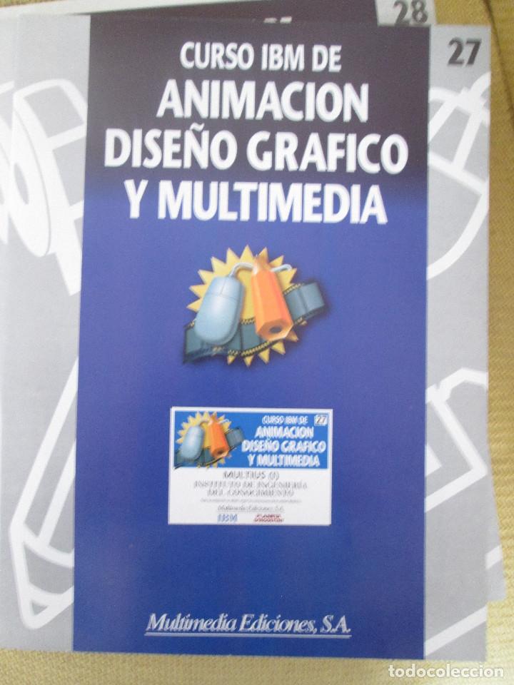 Libros de segunda mano: CURSO IBM DE ANIMACI&Oacute;N, DISE&Ntilde;O Y MULTIMEDIA N&ordm; 27 MULTIUS I - Foto 1