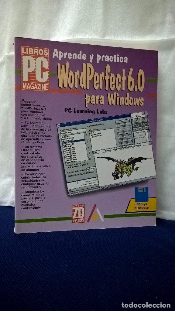 Libros de segunda mano: APRENDE Y PRACTICA WORDPERFECT 6.0 PARA WINDOWS - Foto 1