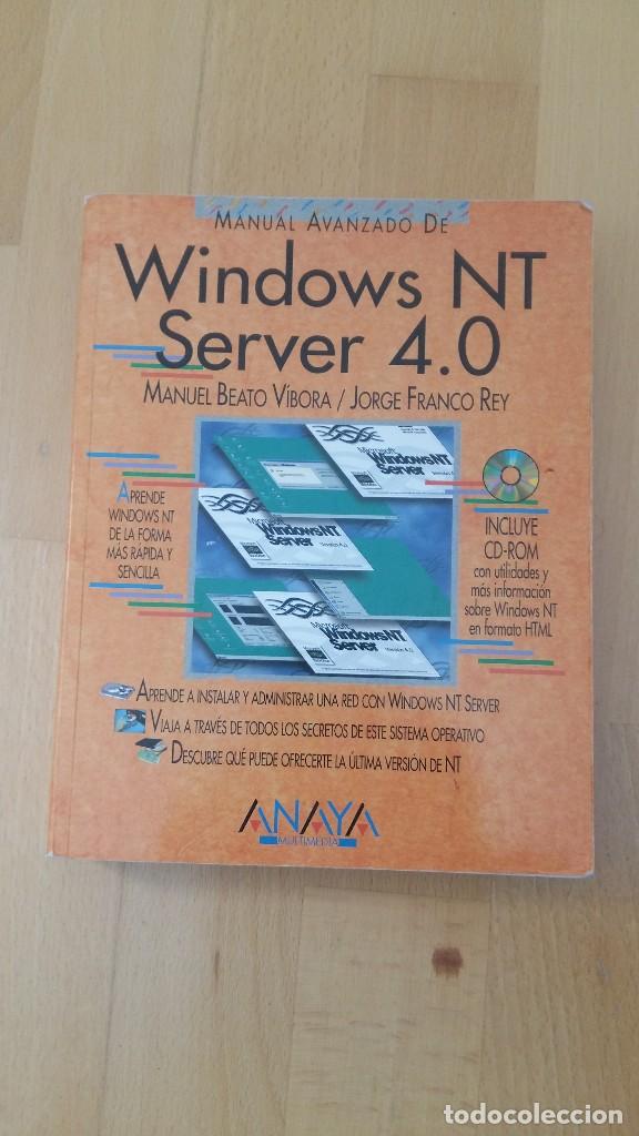 Libros de segunda mano: WINDOWS NT SERVER 4.0 ANAYA MULTIMEDIA CD ROM INCLUIDO - Foto 1