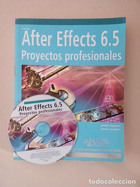 Libros de segunda mano: AFTER EFFECTS 6.5 PROYECTOS PROFESIONALES - Foto 1