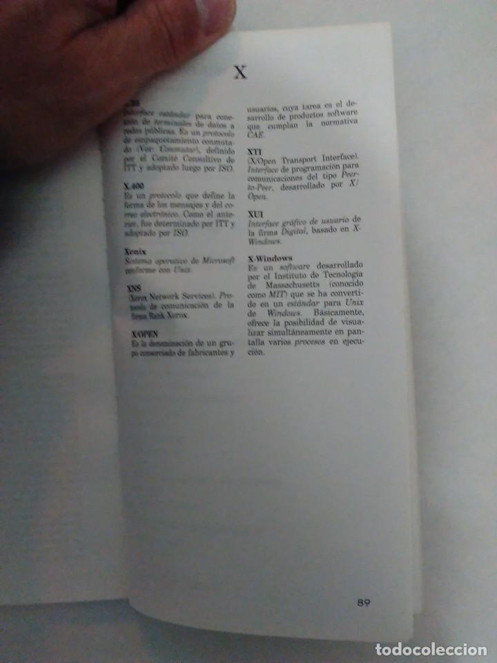 Libros de segunda mano: DICCIONARIO DE INFORMATICA - EDITORIAL ACENTO - COLECCION FLASH. PERFECTO ESTADO - Foto 3