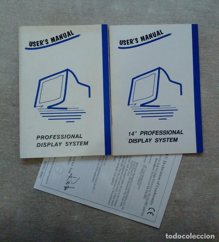Libros de segunda mano: Users manual - Professional display system and Declaration of Conformity de la UE (Ingles) - 1996 - Foto 1