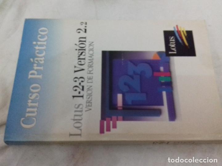 Libros de segunda mano: LOTUS 1-2-3-VERSION 2,2 CURSO PRACTICO - Foto 1