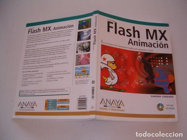 Libros de segunda mano: SANDRO CORSARO. Flash MX. Animaci&oacute;n. RMT80357. - Foto 1