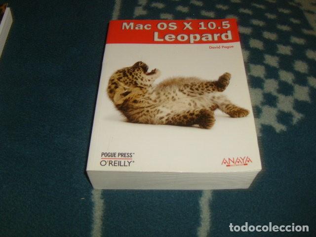 Libros de segunda mano: MAC OS X 10.5 LEOPARD . DAVID POGUE . ANAYA - Foto 1