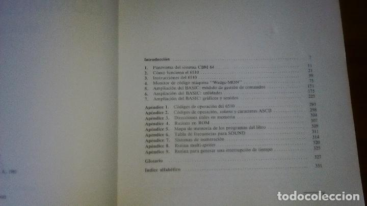 Libros de segunda mano: PROGRAMACI&Oacute;N AVANZADA DEL COMMODORE 64 - Foto 2