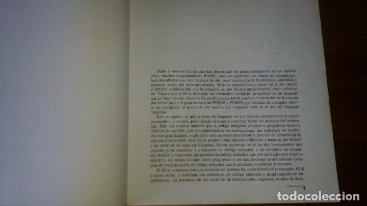 Libros de segunda mano: PROGRAMACI&Oacute;N AVANZADA DEL COMMODORE 64 - Foto 3