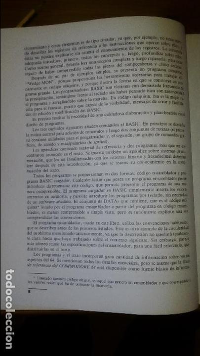 Libros de segunda mano: PROGRAMACI&Oacute;N AVANZADA DEL COMMODORE 64 - Foto 4