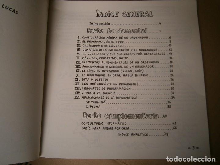 Libros de segunda mano: INFORMATICA MANUAL POCO SERIO DE INFORMATICA MANUEL FERNANDEZ GONZALEZ 1987 - Foto 3