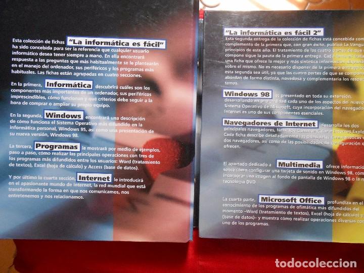 Libros de segunda mano: Curso   LA   INFORM&Aacute;TICA   ES   F&Aacute;CIL   I  y  II - Foto 2