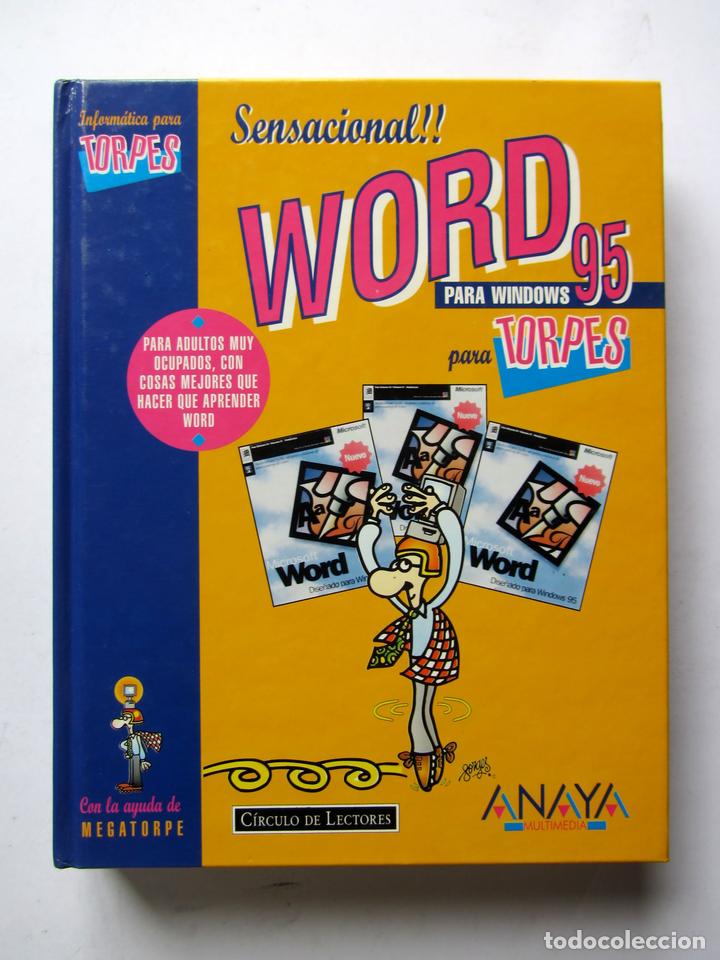 Libros de segunda mano: Sensascional Word para Windows 95 para torpes. - Foto 1