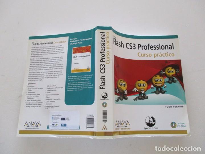 Libros de segunda mano: TODD PERKINS. Flash CS3 Professional. Curso pr&aacute;ctico. RMT81367. - Foto 1