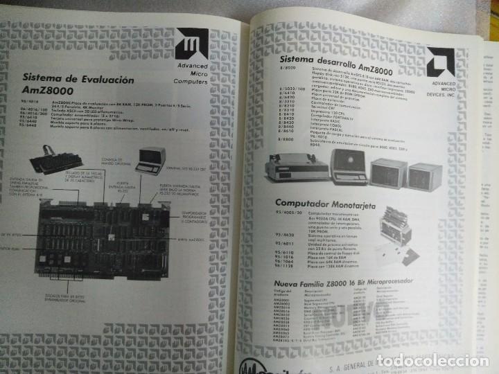Libros de segunda mano: MICROPROCESADORES Y MICROCOMPUTADORES - MUNDO ELECTR&Oacute;NICO MARCOMBO 1984 - INFORMATICA VINTAGE - Foto 3