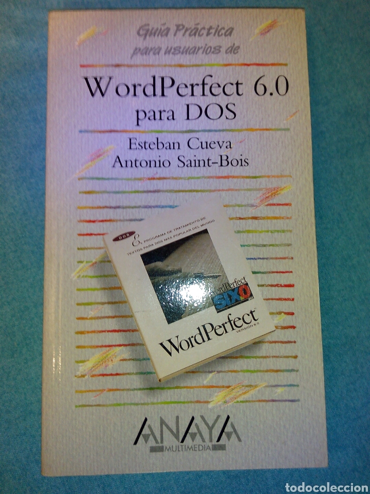Libros de segunda mano: WordPerfect 6.0 para DOS - Foto 1