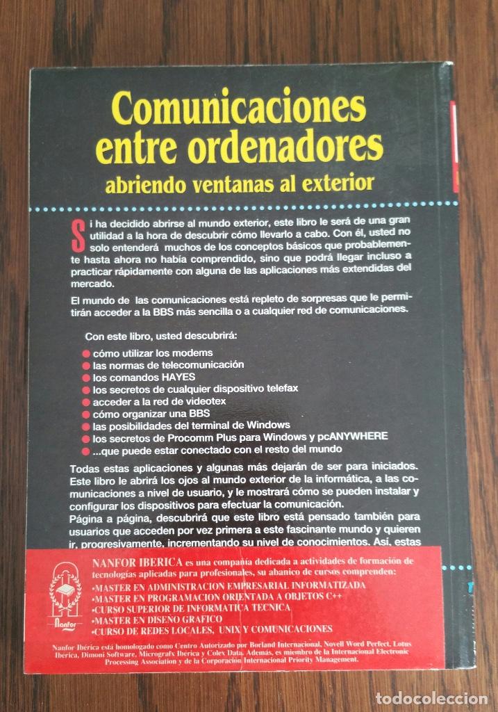 Libros de segunda mano: Comunicaciones entre ordenadores - Foto 2