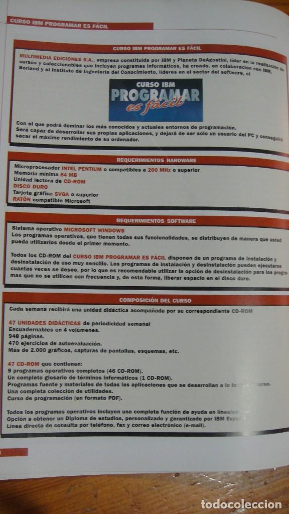 Libros de segunda mano: curso ibm programar es facil - Foto 7