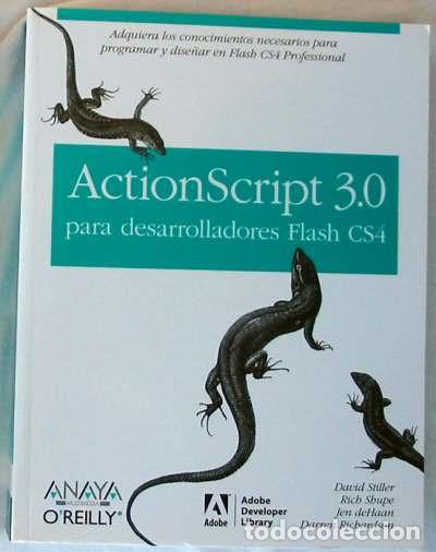 Libros de segunda mano: ACTIONSCRIPT 3.0 PARA DESARROLLADORES FLASH CS4 - ANAYA 2009 - VER INDICE - Foto 1