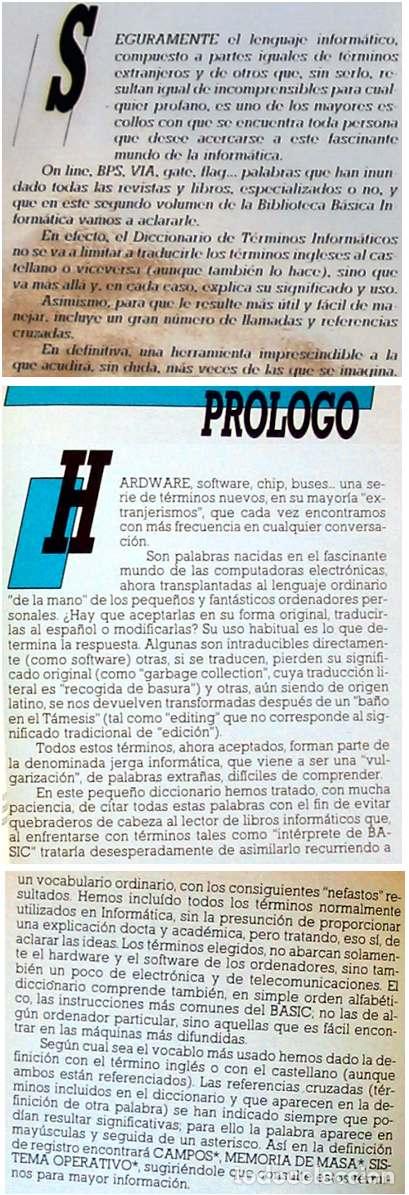 Libros de segunda mano: DICCIONARIO DE T&Eacute;RMINOS INFORM&Aacute;TICOS - BIBLIOTECA B&Aacute;SICA INFORM&Aacute;TICA - INGELEK - Foto 2