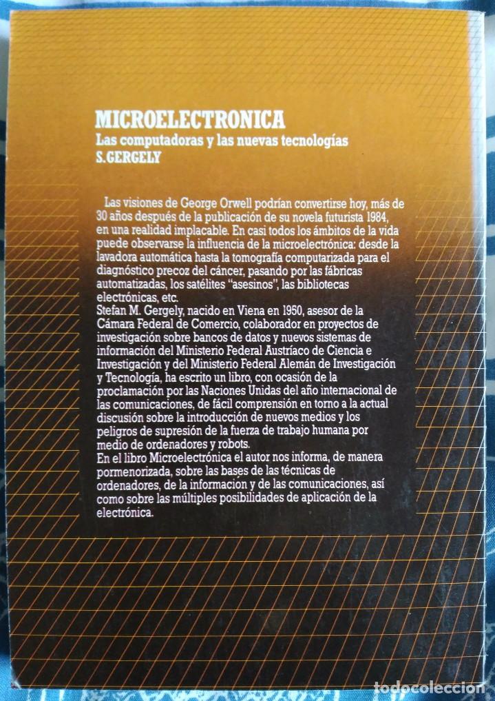Libros de segunda mano: S. Gergely . Microelectr&oacute;nica. Las computadoras y las nuevas tecnolog&iacute;as - Foto 2