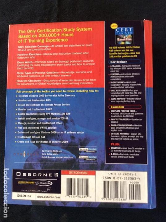 Libros de segunda mano: Microsoft certified sistems engineer - Foto 2