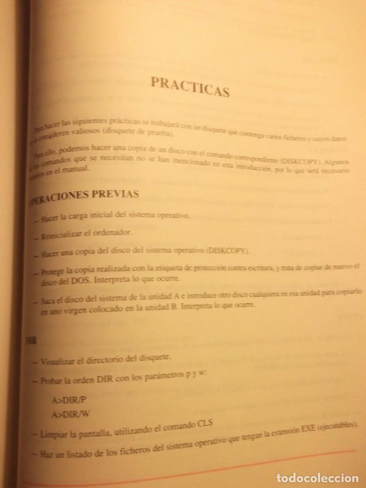Libros de segunda mano: SISTEMA OPERATIVO MS - DOS - Foto 3