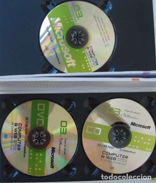 Libros de segunda mano: HOJAS DE C&Aacute;LCULO - OFFICE ACCESS 2007 - LIBRO + DVD + 2 CD ROM 2008 - VER INDICE - Foto 2