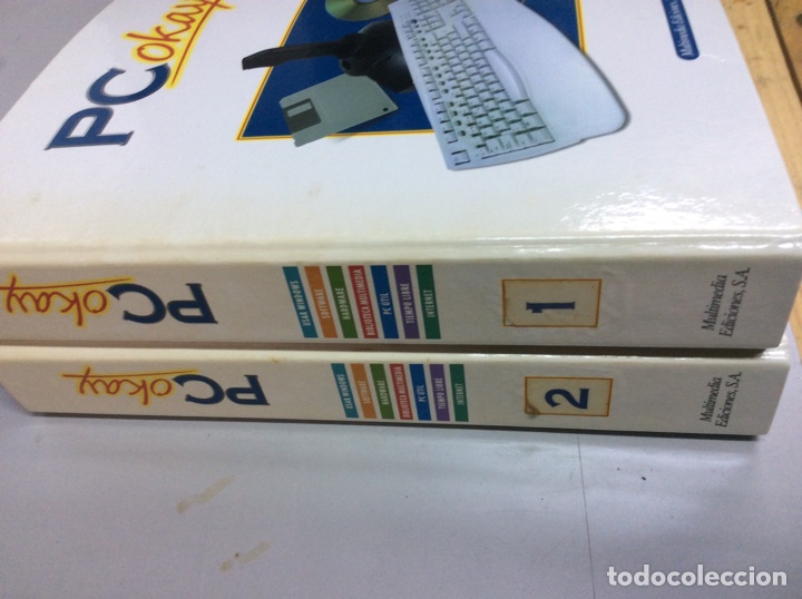 Libros de segunda mano: PC OKAY EDICIONES MULTIMEDIA 2 TOMOS EDICION COMPLETA - Foto 2