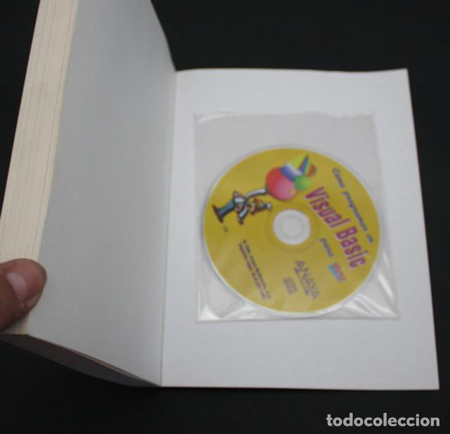 Libros de segunda mano: LIBRO DE INFORMATICA,COMO PROGRAMAR EN VISUAL BASIC PARA TORPES ANAYA 1998 INCLUYE CD 301 PAG,FORGES - Foto 2