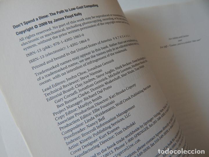 Libros de segunda mano: Don&acute;t spend a Dime. The Path to Low-Cost Computing - James Floyd Kelly - Foto 5