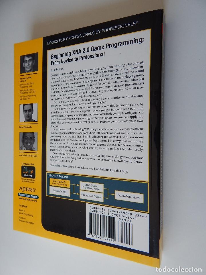 Libros de segunda mano: Beginning XNA 2.0 Game Programming. From Novice to Professional - Foto 2