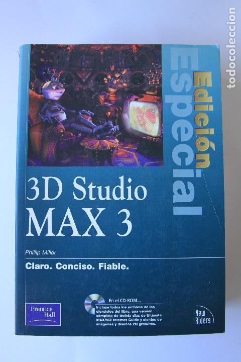 Libros de segunda mano: 3D STUDIO MAX 3 EDICI&Oacute;N ESPECIAL SIN CD-ROM - JEFFREY ABOUAF Y OTROS - Foto 1