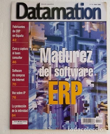 Libros de segunda mano: Datamation Espa&ntilde;a n&ordm;154 Abril 1999. Revista informatica - Foto 1