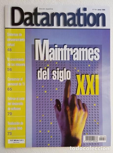 Libros de segunda mano: Datamation Espa&ntilde;a n&ordm;156 Junio 1999. Revista informatica - Foto 1