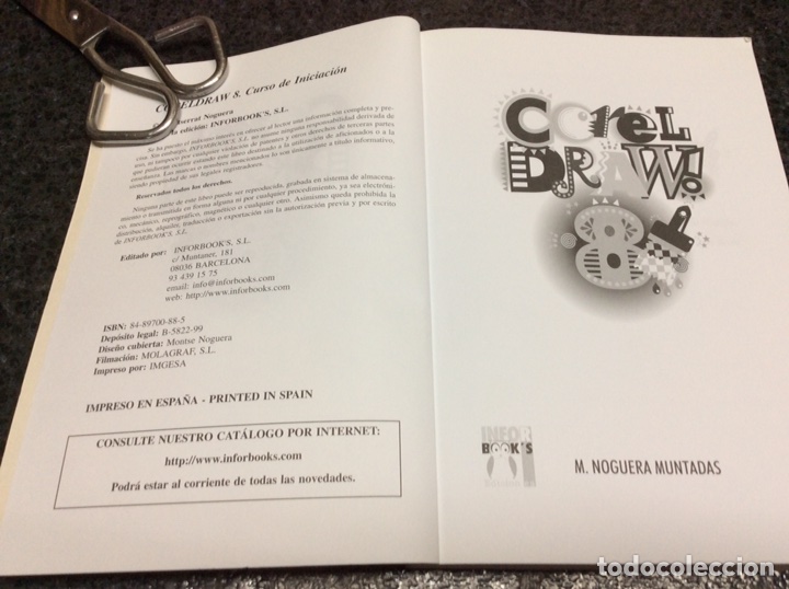 Libros de segunda mano: COREL DRAW 8 CORELDRAW , CURSO DE INICIACI&Oacute;N - Foto 2