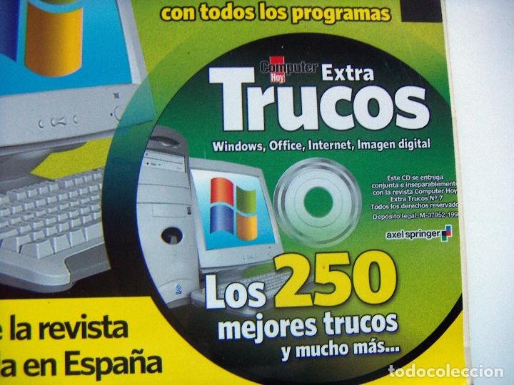 Libros de segunda mano: REVISTA COMPUTER HOY EXTRA TRUCOS CON CD - Foto 2