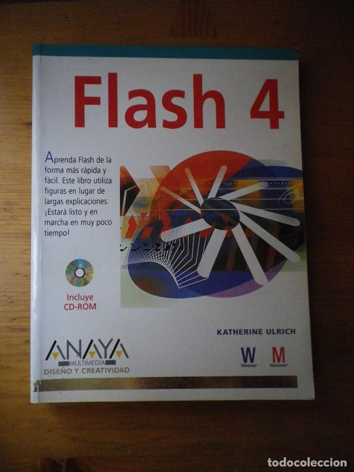 Libros de segunda mano: FLASH 4 ANAYA  DISE&Ntilde;O Y CREATIVIDAD - Foto 1