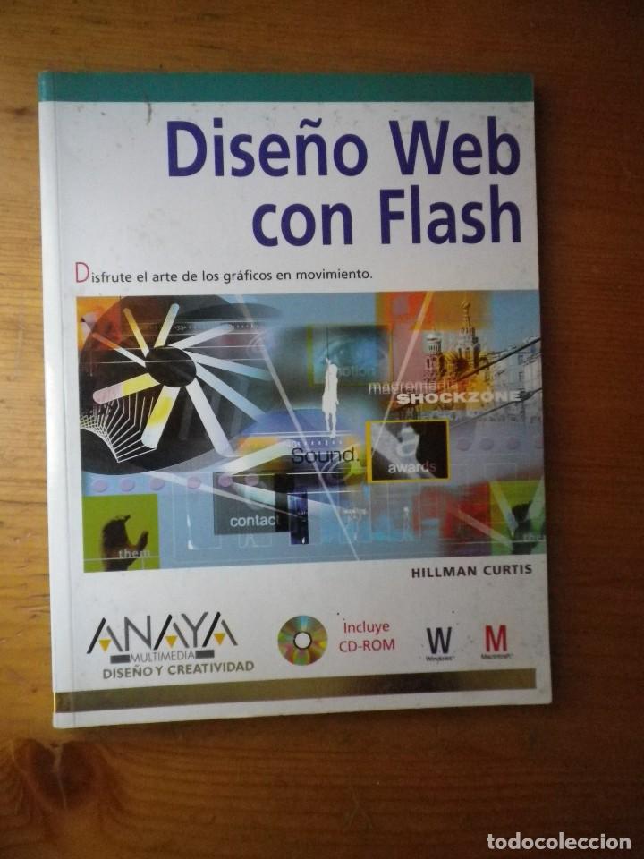 Libros de segunda mano: DISE&Ntilde;O WEB CON FLAHS ANAYA DISE&Ntilde;O Y CREATIVIDAD - Foto 1