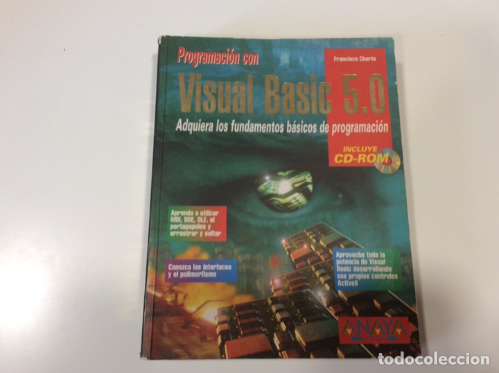Libros de segunda mano: PROGRAMACION CON VISUAL BASIC 5.0 ( NO CONTIENE CD ) -ED. ANAYA 1997 - Foto 1