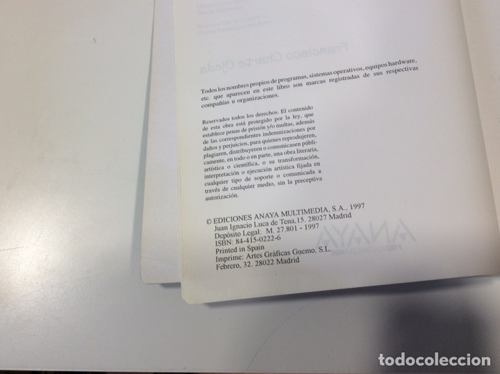 Libros de segunda mano: PROGRAMACION CON VISUAL BASIC 5.0 ( NO CONTIENE CD ) -ED. ANAYA 1997 - Foto 2