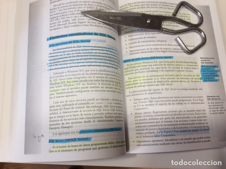 Libros de segunda mano: MICROSOFT SQL SERVER 7 / ALBERTO DELGADO - EDICION 1999 - Foto 3
