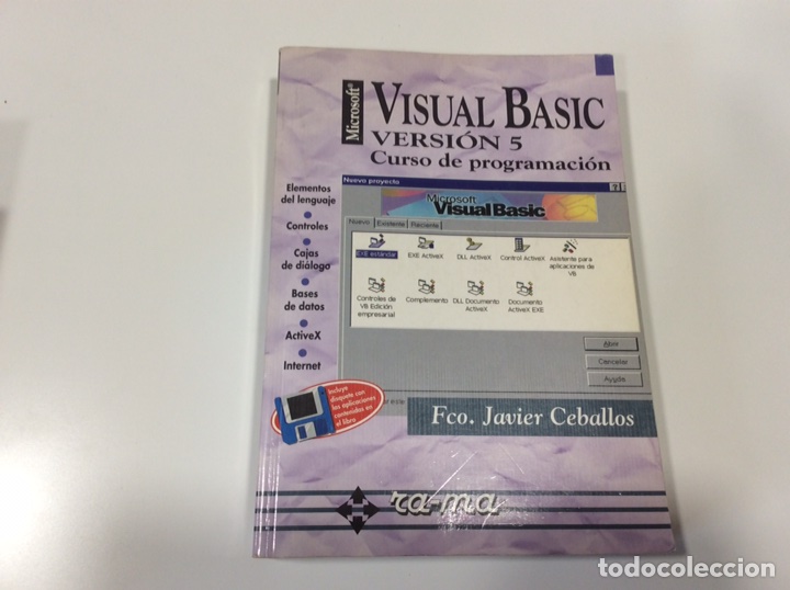 Libros de segunda mano: VISUAL BASIC VERSION 5. CURSO DE PROGRAMACION / FCO. JAVIER CEBALLOS -ED. RA-MA 1997 - Foto 1