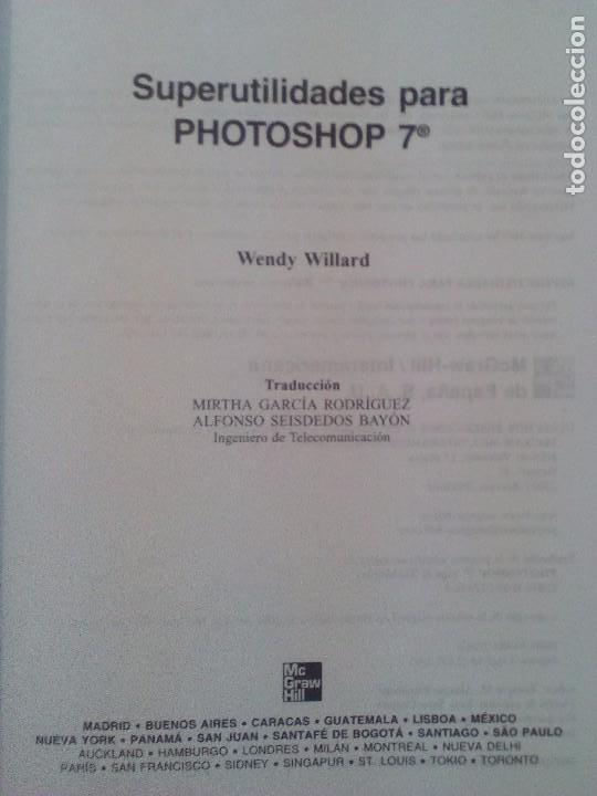 Libros de segunda mano: Superutilidades para Photoshop. Wendy Willard - Foto 2