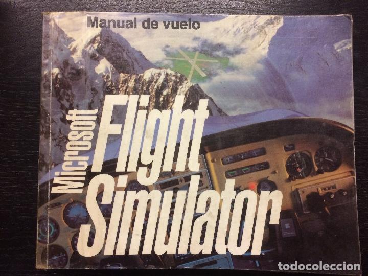 Libros de segunda mano: MICROSOFT FLIGHT SIMULATOR, MANUAL DE VUELO - Foto 1