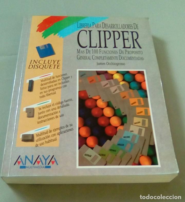 Libros de segunda mano: LIBRERIA PARA DESARROLLADORES DE CLIPPER. (INCLUYE DISKETTE) - Foto 1