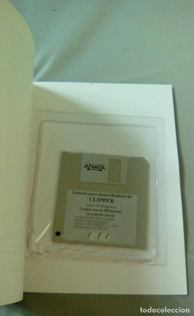 Libros de segunda mano: LIBRERIA PARA DESARROLLADORES DE CLIPPER. (INCLUYE DISKETTE) - Foto 4
